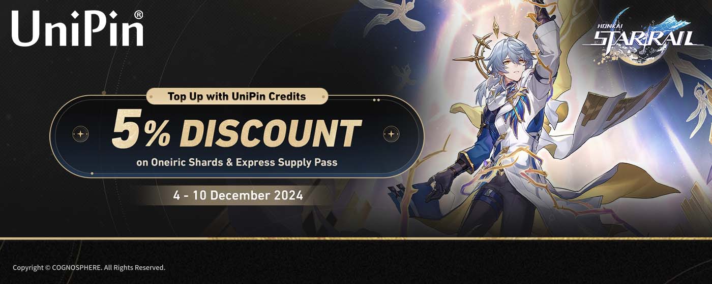 Honkai Star Rail 5% Discount
